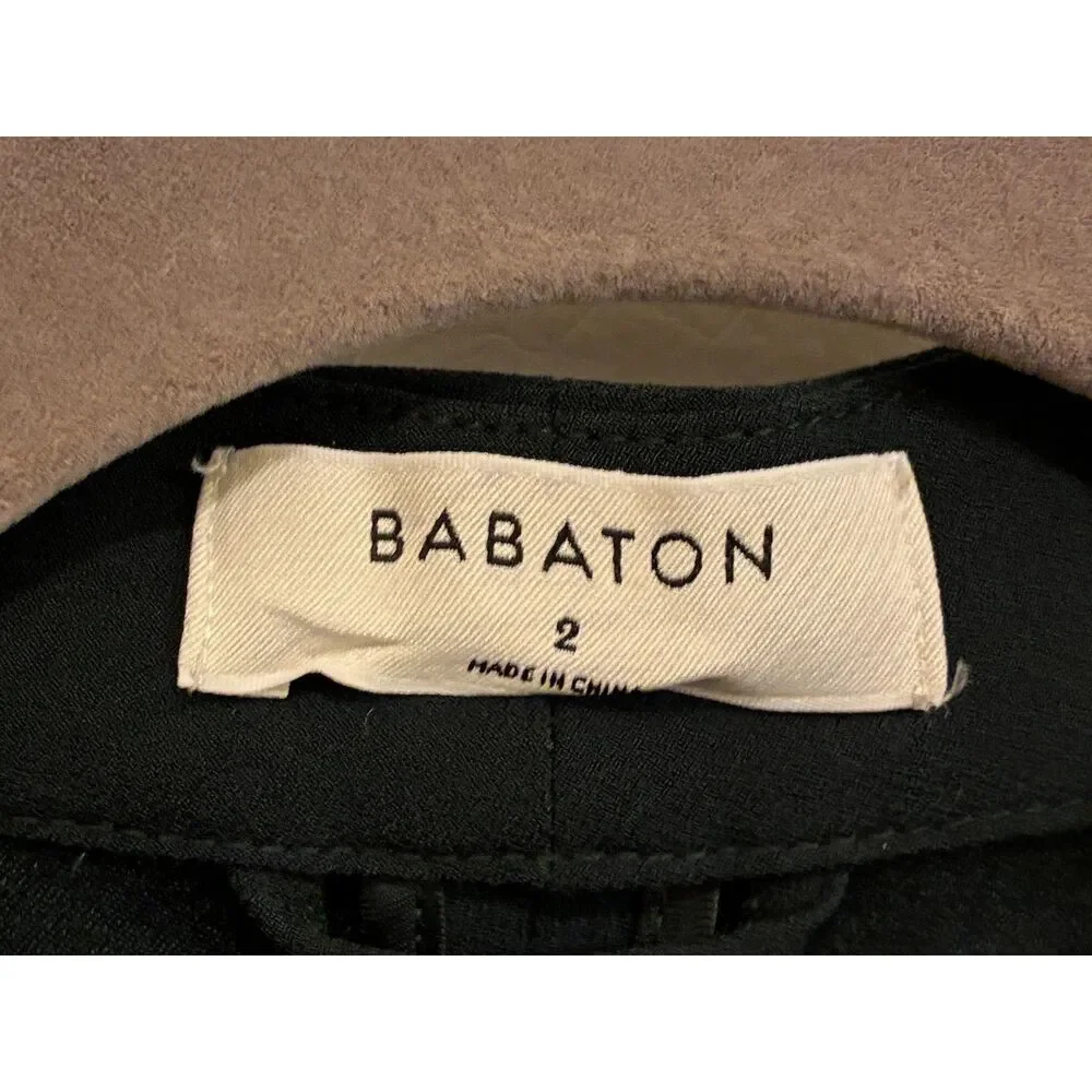 Aritzia BABATON Green Open Blazer Jacket Top   Women's Size 2 Medium